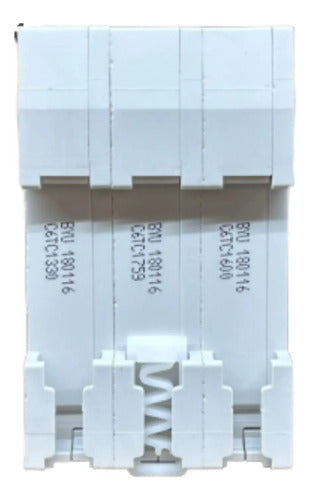 Disjuntor Tripolar 6a Curva C 5sx1306-7 Siemens