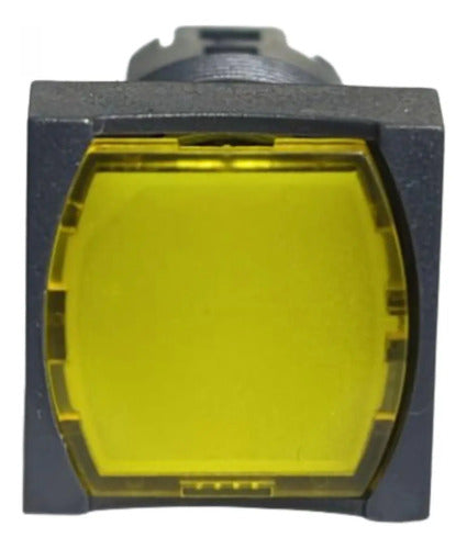 Kit Com 2: Cabeçote Para Botão 16mm Zb6cw5 Am Schneider Amarelo 0
