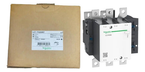 Contator Tripolar 225a 220vca 40-400hz Lc1f225m7 Schneider 220 Vca