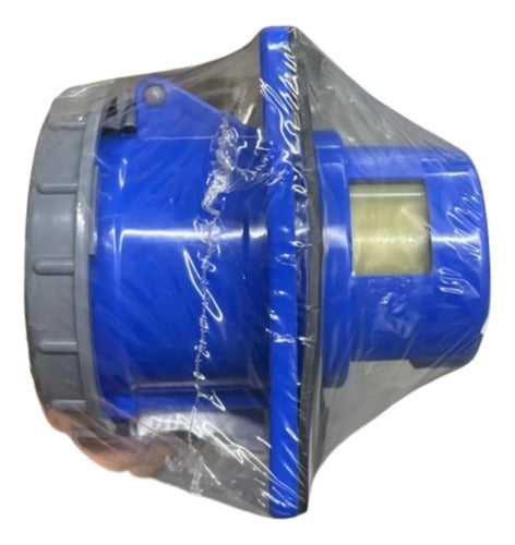 Tomada De Embutir 2p+t 200a 200/250v 6h Azul S3846w Steck Azul