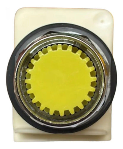 Botão 30mm Metálico Amarelo 9001k3l40yh13 Schneider Amarelo