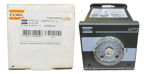 Rele Tempo Mt72w-r-dn 6seg/min 24/240v Coel -