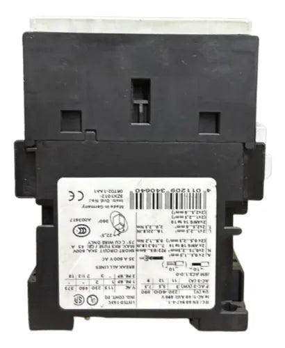 Contator 3rt1024-1bw40 48vcc Siemens 48vcc