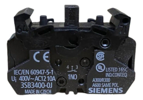 Bloco Disparador Siemens Interruptor Auxiliar 3vl9400-2ab00 127/220v