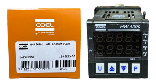 Controlador De Processos Hw4300/l-4q 14203000 Coel 100/240vca