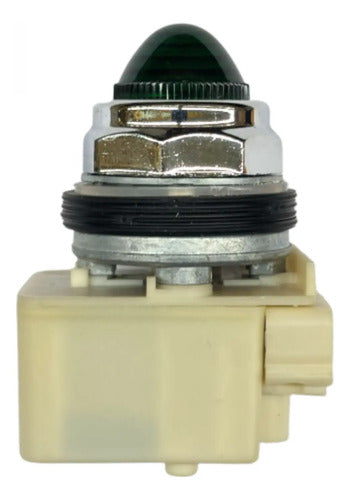 Sinaleiro 30mm Metálico C Trafo 90021kp7g9 Verde Schneider Verde 220/240 Vca