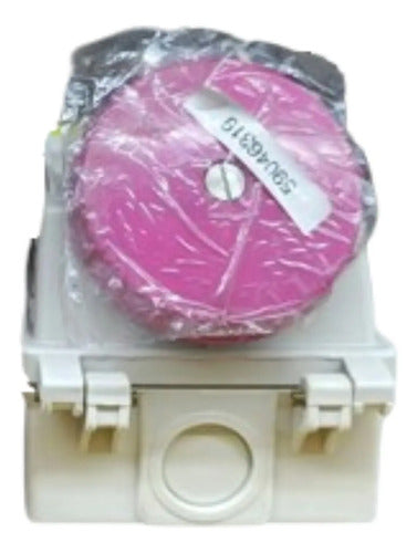 Tomada S4002d Sobrepor Surelock 3p+t 16a 24v 2h Steck Rosa
