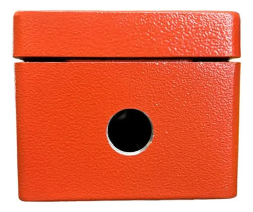 Botoeira Dgp3 Alumínio Com 3 Furos De 30mm Ace Schmersal Laranja