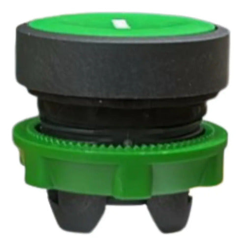 Kit Com 2: Cabeçote Para Botão 22mm Verde Zb5aa331 Schneider Verde -