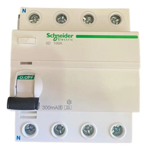 Interruptor Diferencial 4p 100a 415v A9r25491 Schneider