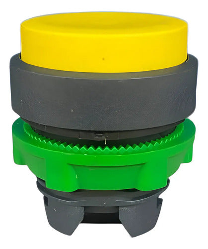 Kit Com 3: Cabeçote Para Botão 22mm Amarelo Zb5al5 Schneider Amarelo -