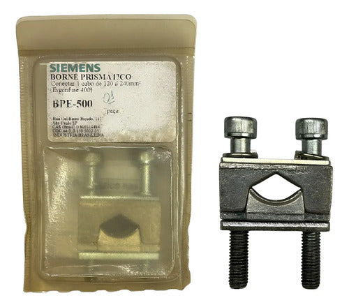 Borne Prismático Bpe-500 Para Chave Ergonfuse Siemens