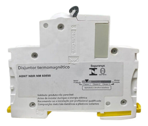 Disjuntor Acti9 Ic60h 1p Curva C 32a 230v A9f84132 Schneider
