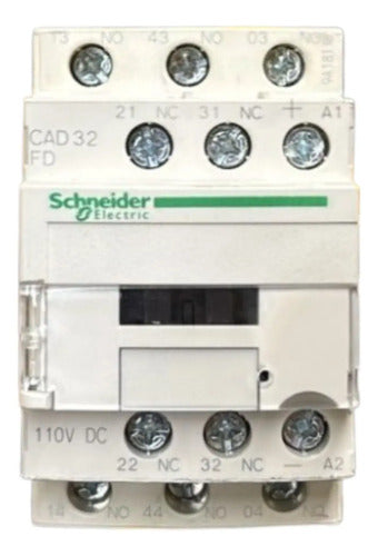 Contator Auxiliar Cad32fd 3na+2nf 110vcc Schneider 110vcc