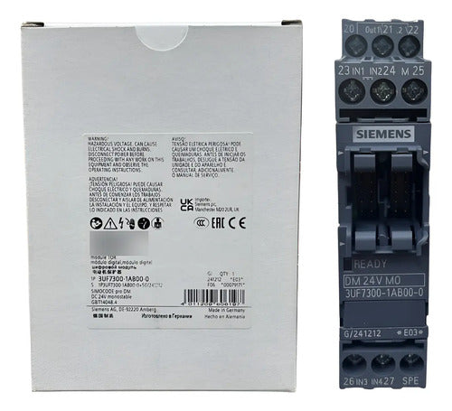 Modulo Digital 24vcc 3uf7300-1ab00-0 Siemens