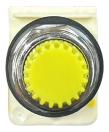 Botão 30mm Metálico 1naf Amarelo 9001k2l38lyyh13 Schneider Amarelo -