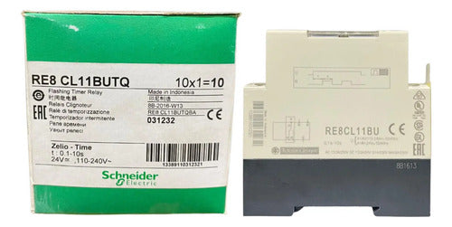 Rele Temporizador 24vca/c-110/240vca Re8cl11bu Schneider