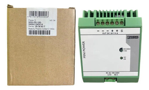 Modulo Fonte Mini-ps-100-240ac/24dc/4 2938837 Novo !!!
