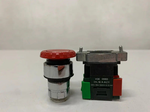 Botão 2b-2002g.11r 22mm 1naf Vm Eaton