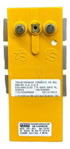 Transformador De Corrente 65ka Kr 801 800/5a 0,6c12,5 Kron