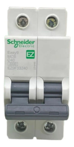 Kit Com 3 Peças: Disjuntor 3ka Curva C Ez9f33240 Schneider