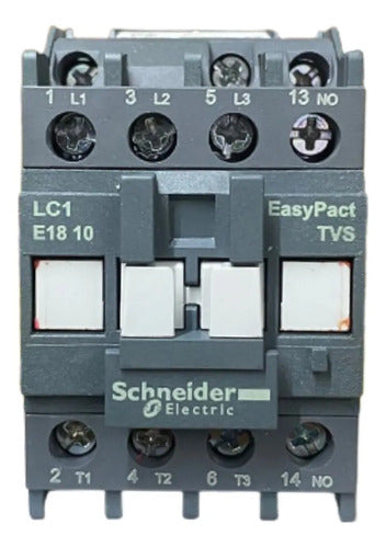 Contator 3p Easypact Tvs 18a 1na 24vca Lc1e1810b7 Schneider 24vca