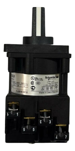 Comutador Rotativo 2 Polos K1d002ulh Schneider Preto -