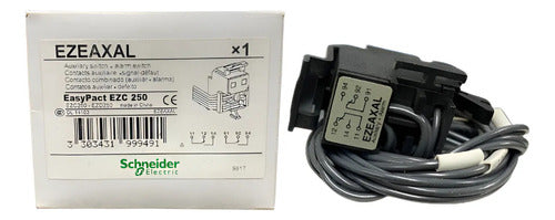 Contato De Posicao + Alarme Ezc250 Ezeaxal Schneider Preto -