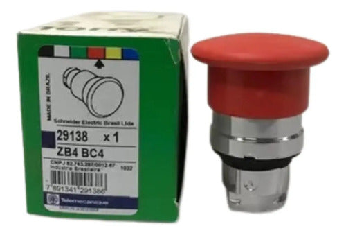 Cabeçote Para Botão Ø22mm Metálico Zb4bc4