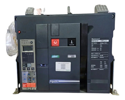Disjuntor Masterpact Nw16h1 1600a 48043 Cx Aberta Schneider