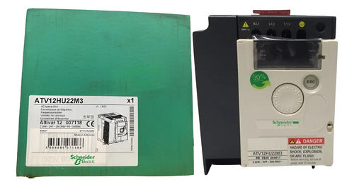 Inversor De Frequência 200-240vac Atv12hu22m3 Schneider 200-240 Vac