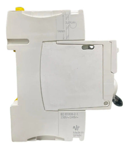 Interruptor Diferencial Ild 2p 25a 30ma A9r71225 Schneider