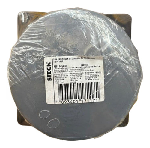 Tomada S4941w 250a 3p+t 600/690v 1h Preto Ip67 Steck Preto