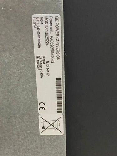 Inversor Iv7000 05205a0n0ssga1a2b4b8c5 520a 380/500v GE