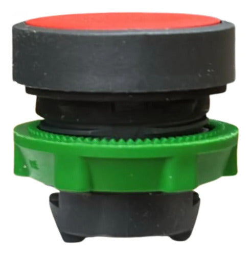 Kit Com 2: Cabeçote Para Botão Vermelho Zb5ah04 Schneider Vermelho -