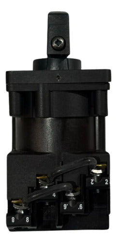 Comutador Rotativo 2 Polos K1d002ulh Schneider Preto -
