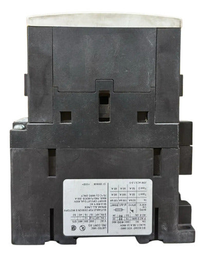 Contator Tripolar 3rt1036-1bf40 110vdc 50a Ac-3 Siemens 110vdc