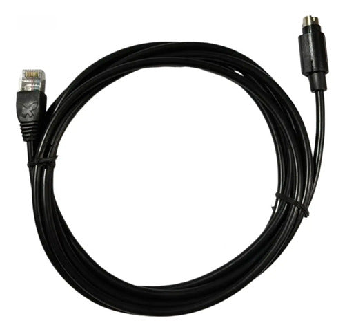 Cabo Comunicacao Ihm Xbt Rj45/maior Mini Xbtz9780 Schneider Preto