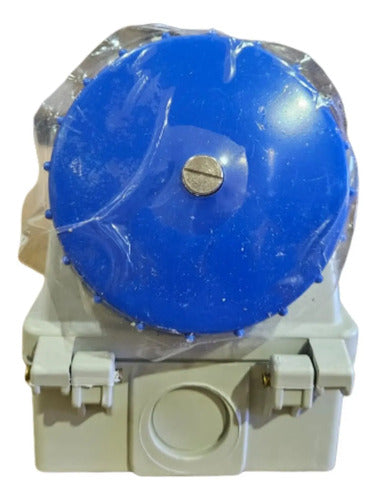 Tomada Sob 3p+t 32a 200/250v 9h Azul Dj Bq Ss4209d Steck Azul