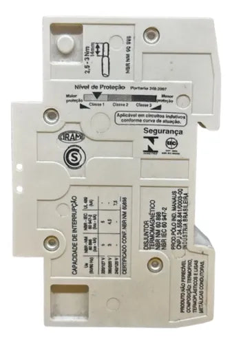 Kit Com 3 Peças: Disjuntor 1p 6a Curva C 5sx1106-7 Siemens