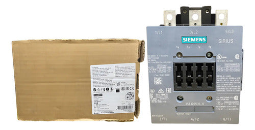 Contator Tripolar 3rt1055-6ab36 23/26v 75kw 150a Siemens 23/26v