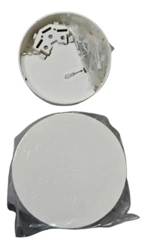 Detector De Fumaça Argus 230v 547520 + Relé 548001 Branco