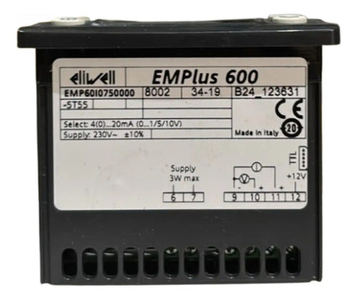 Controlador Digital 230vca Emp60i0750000 Eliwell (schneider)
