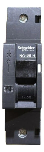 Disjuntor Unipolar Ng125h Curva C 25a 18708 Schneider 230 50/60 Hz