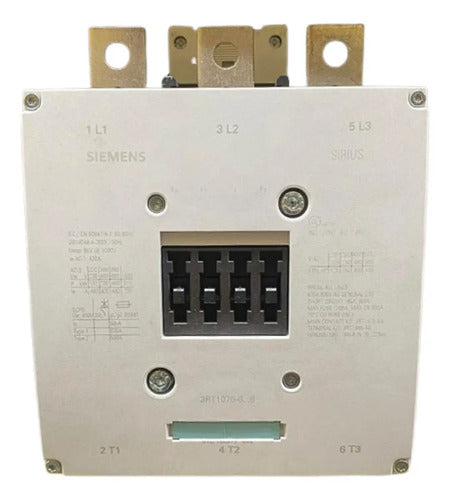 Contator 3rt1075-6af36 400a 110v Siemens 400a