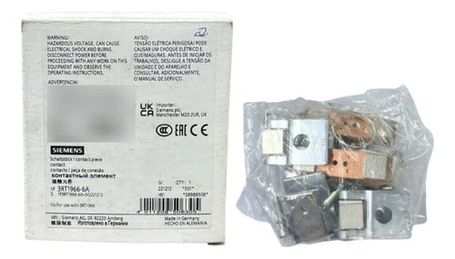 Jogo De Contato 3rt1966-6a Para Contator 3rt1066 Siemens -