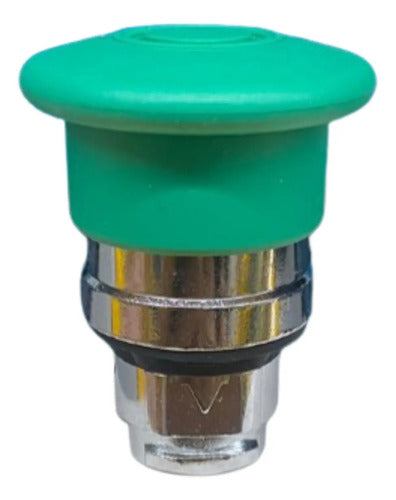 Cabeçote Para Botão Ø22mm Metálico Zb4bt3 Schneider Verde -