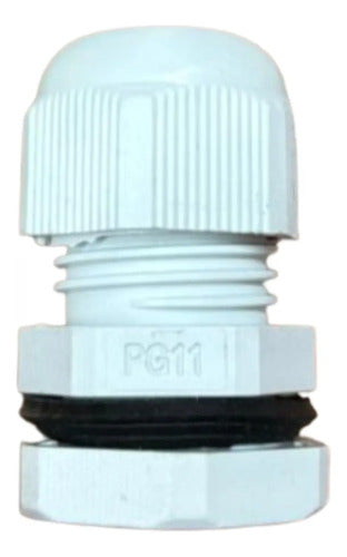 Kit Com 30 Peças: Prensa Cabo S801cl Cinza Pg11 Steck
