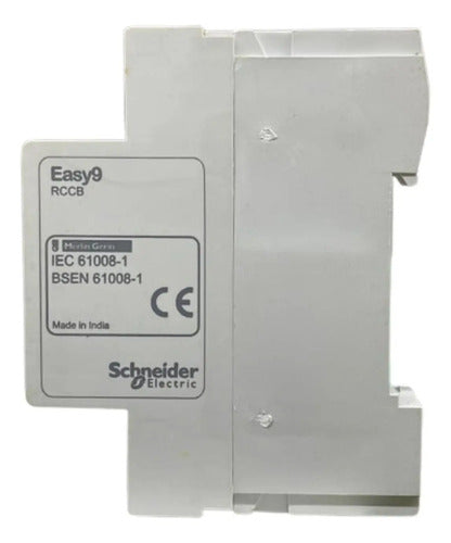 Interruptor Diferencial Idr 2p 63a 30ma Ez9r33263 Schneider