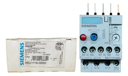 Relé Térmico 3ru1116-0bb0 0,14-0,2a Siemens -